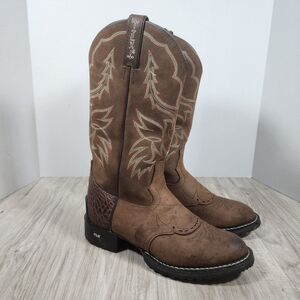 Tony Lama Western Cowboy Boots XT3000 Men's Size 7.5D